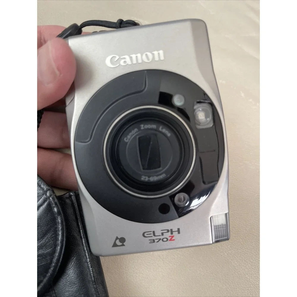 Vintage Canon Elph 370Z APS Point & Shoot Film Camera Not Tested ,c1
